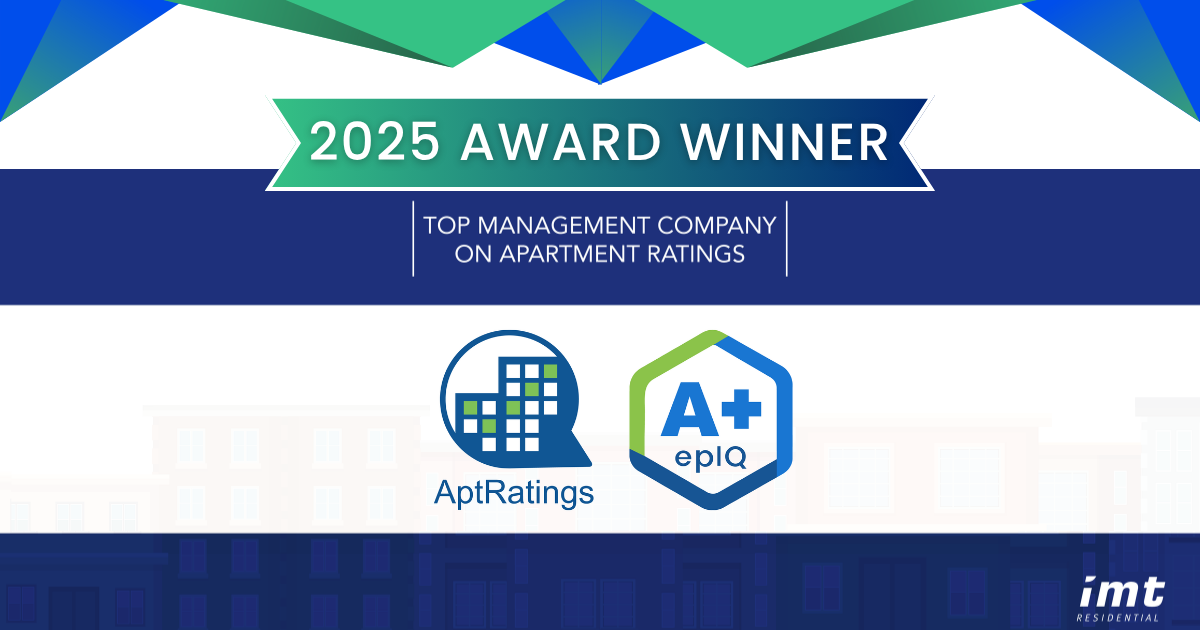 IMT Residential Named Apartment Ratings epIQ Top 10 Management Company
